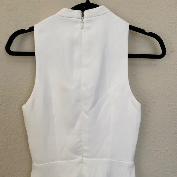 HOUSE OF CB 'Charlize' White Crystal Trim‎ Dress/Size XS NWOT - Picture 10 of 16